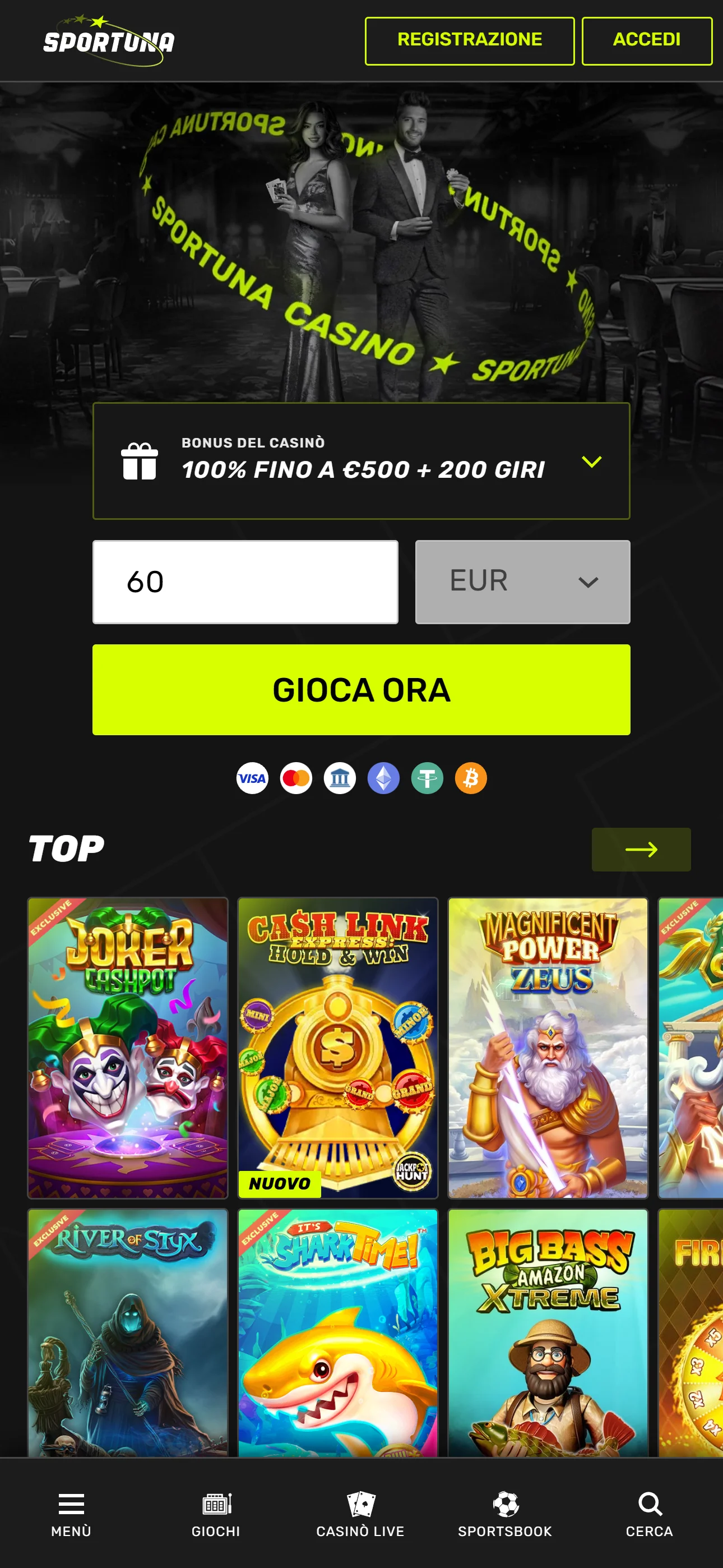 Sportuna Casino